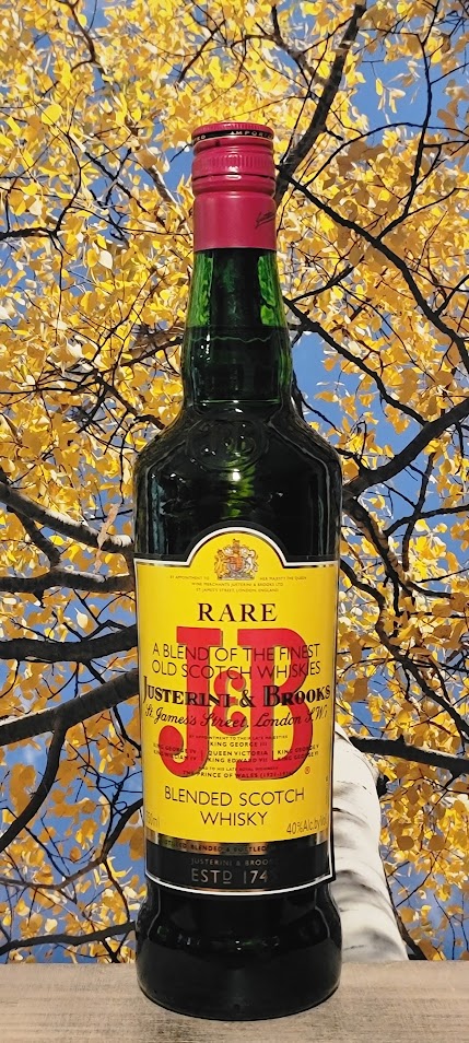 J&b scotch rare blended scotch