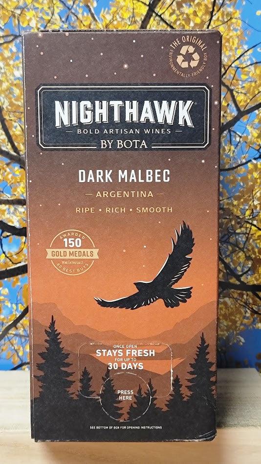 Bota box nighthawk black malbec