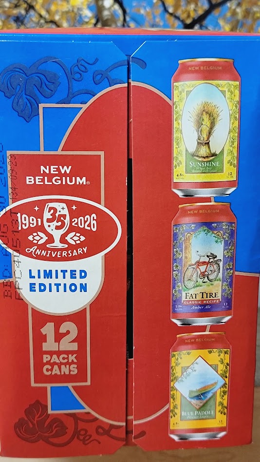 New belgium mix pack cans