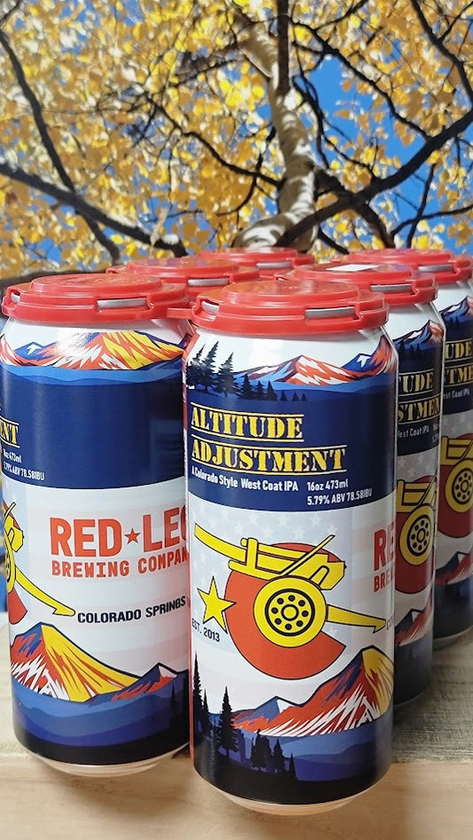 Red leg altitude adjustment colorado west coast ipa