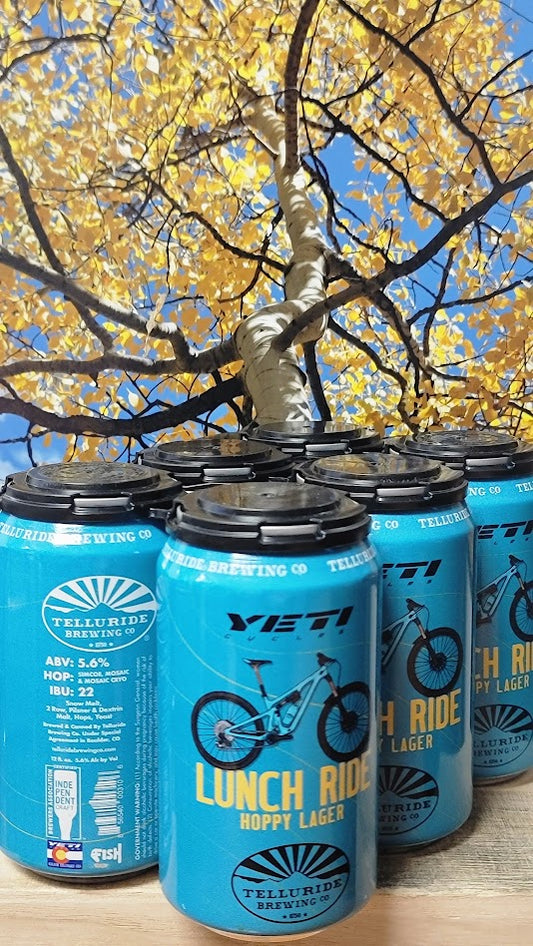 Telluride Yeti Lunch Ride Hoppy lager