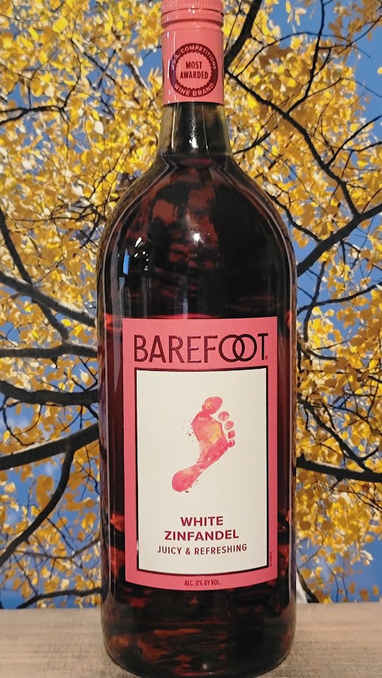 Barefoot white zinfandel
