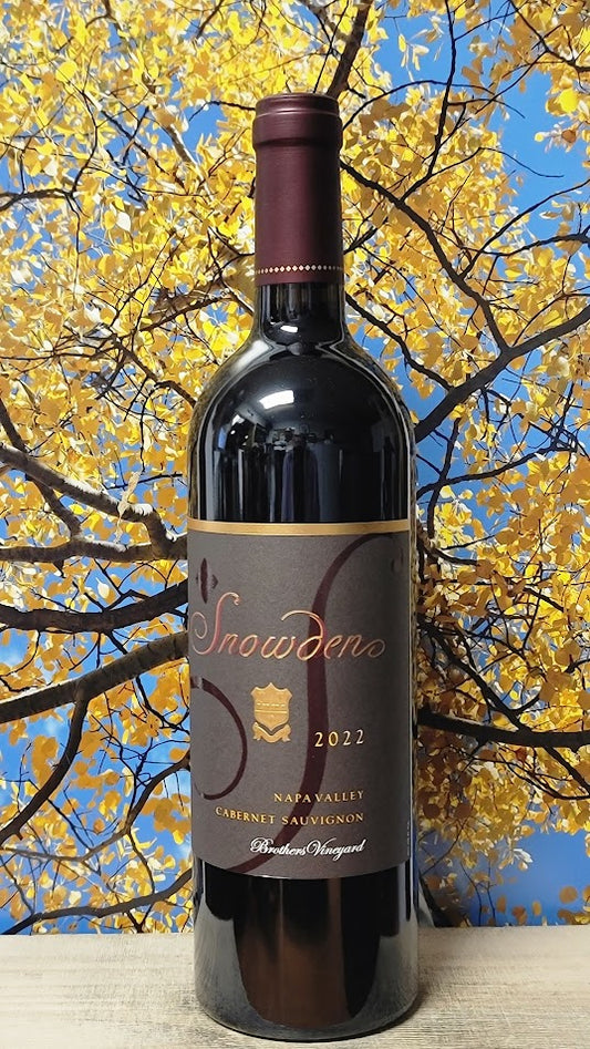 Snowden brother's cab sauv napa valley