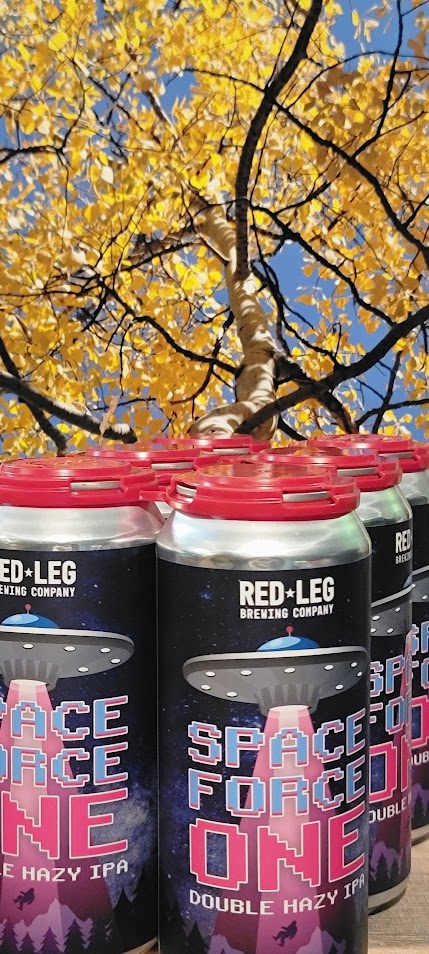 Red leg space force one dbl hazy ipa