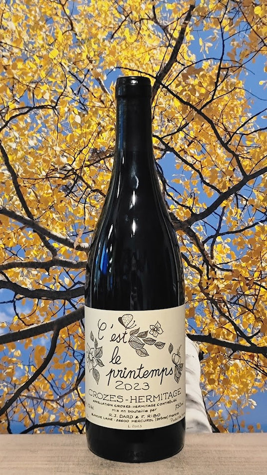 Rene jean dard crozes hermitage printemps rouge