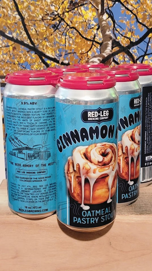 Red leg oatmeal pastry stout cinnamon bun