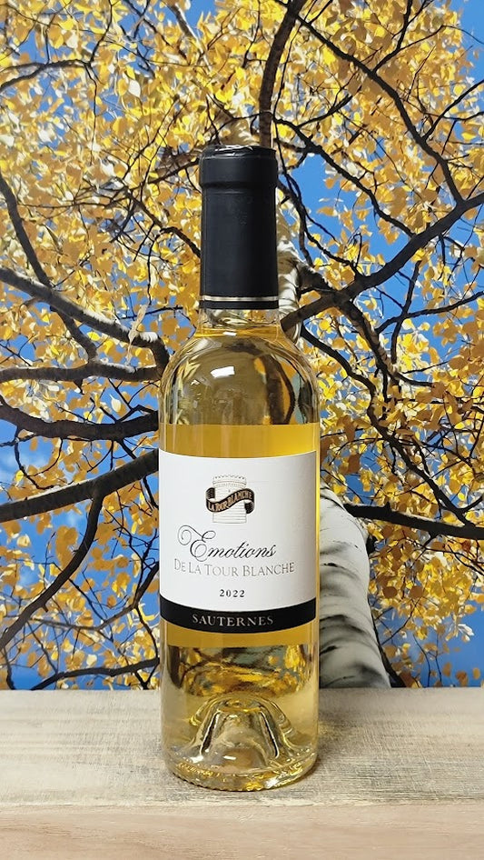 Emotions de la tour blanche sauternes
