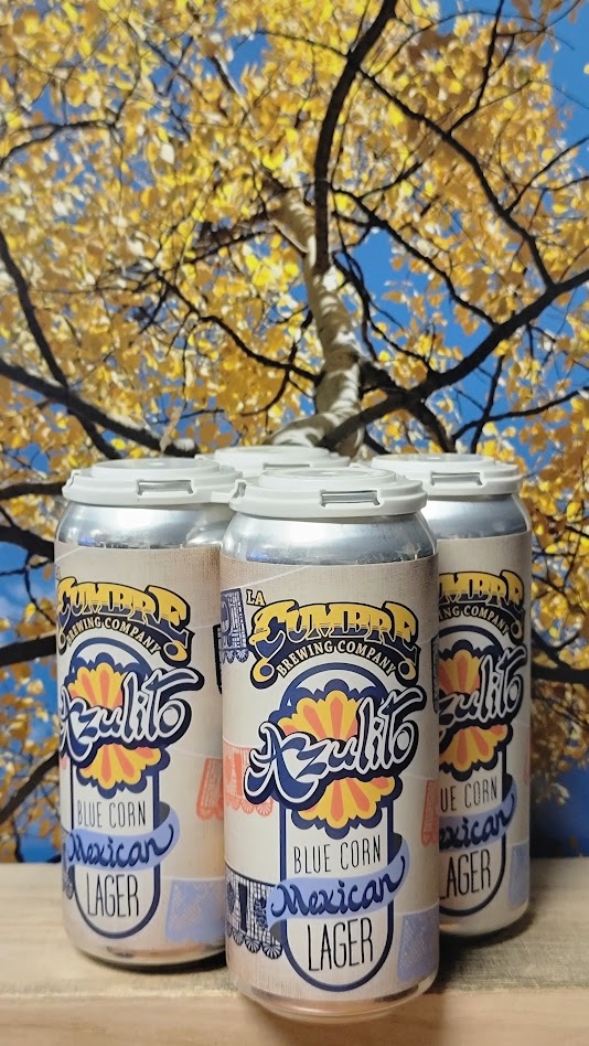 La cumbre azulito blue corn mexican lager