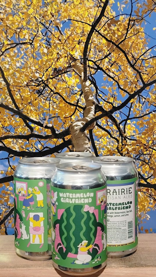 Prairie watermelon girlfriend sour ale