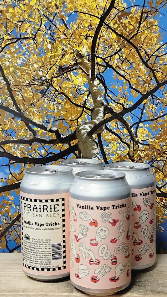 Prairie vanilla vape tricks sour ale
