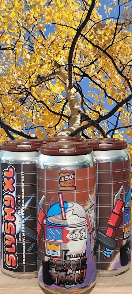 450 north Prime vs Tron Slushy XXL