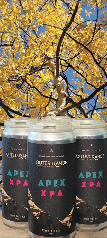 Outer range apex extra pale ale