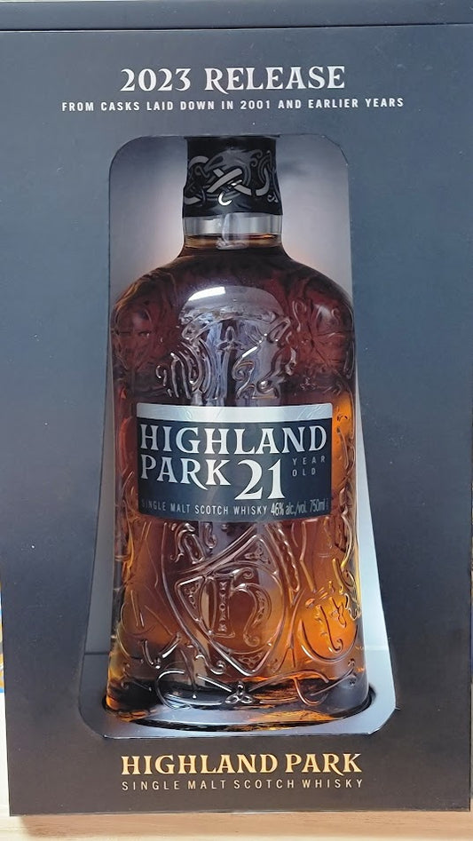 Highland park 21yr scotch