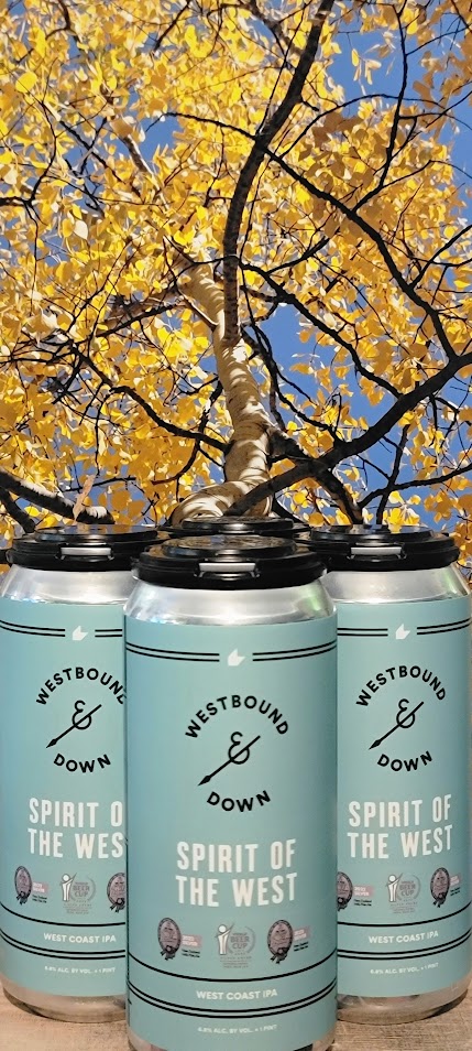 Westbound down spirit of the west west coast ipa