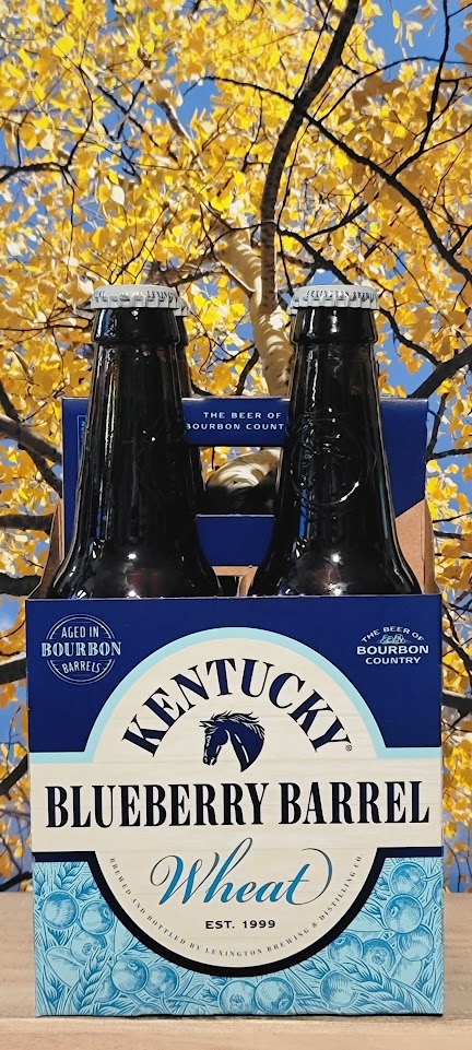 Lexington burbon blueberry wheat ale