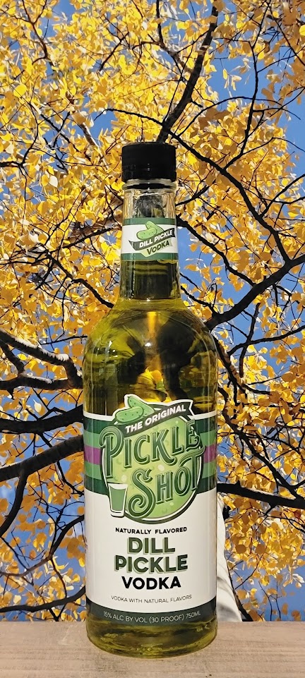 The original pickle shot dill pickle vodka
