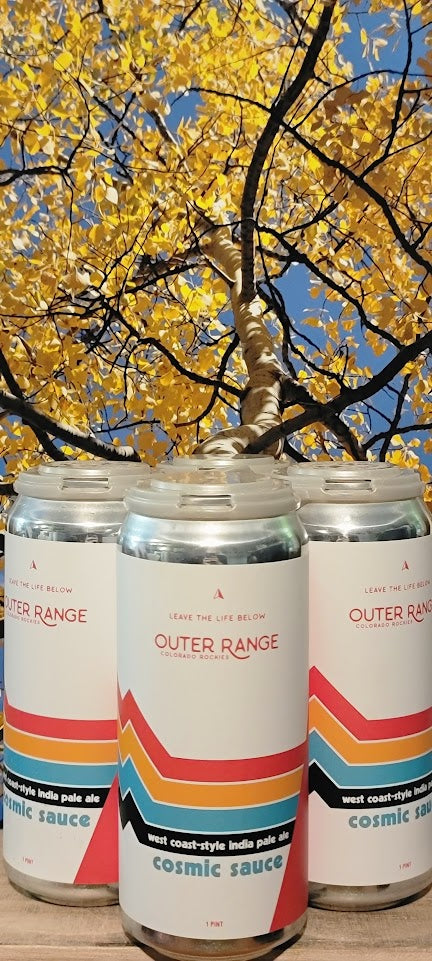 Outer range cosmic sauce west coast syle ipa