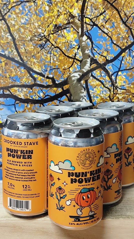 Crooked stave pun'kin power pumpkin ale