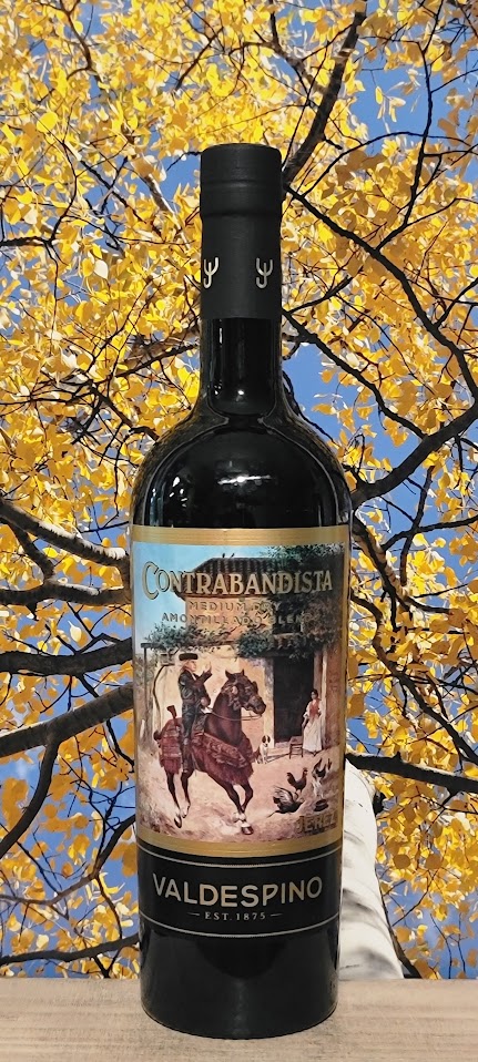 Valdespino contrabandista medium dry amontillado sherry