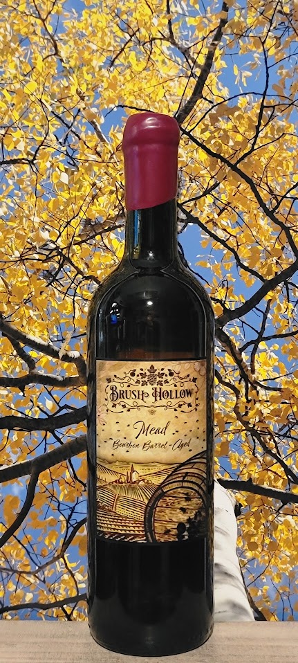 Brush hollow mead bourbon barrel aged