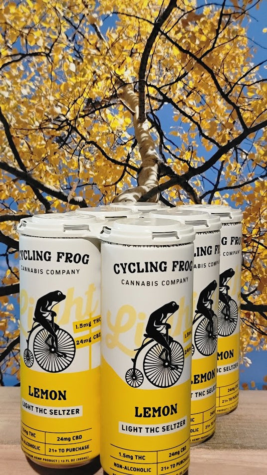 Cycling frog lemon seltzer