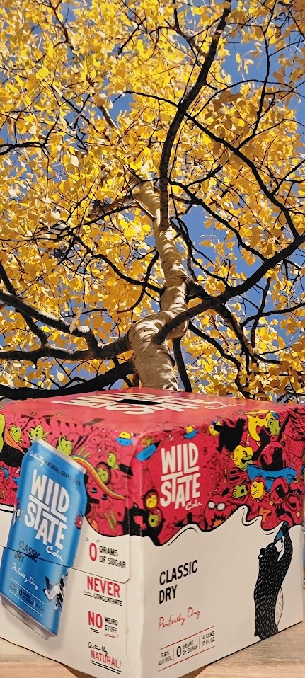 Wild state cider classic dry