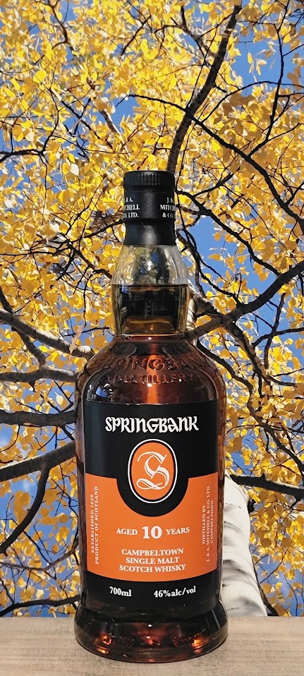 Springbank 10yr campbeltown scotch whiskey