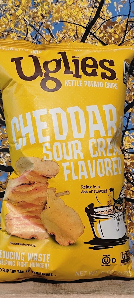 Uglies kettle potato chips cheddar & sour cream