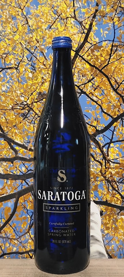 Saratoga sparkling water