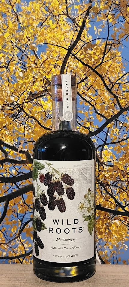 Wild roots marionberry vodka