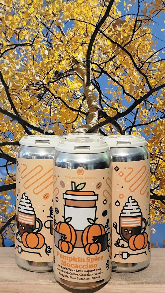 Burlington pumpkin spice mocaccino ale