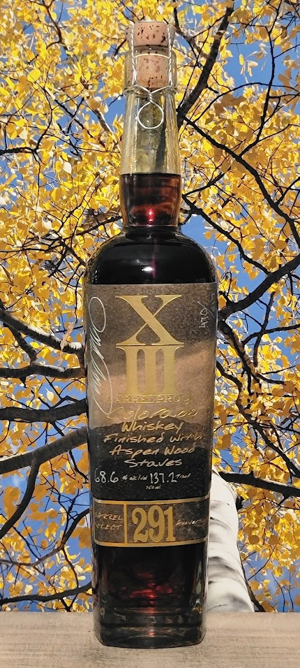 291 distillery x iii barrel proof whiskey