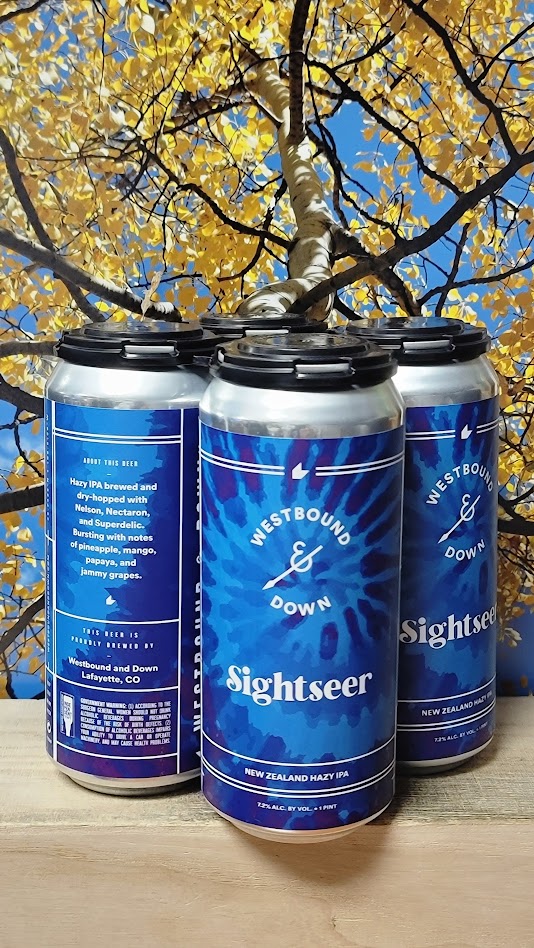 Westbound down sightseer hazy ipa