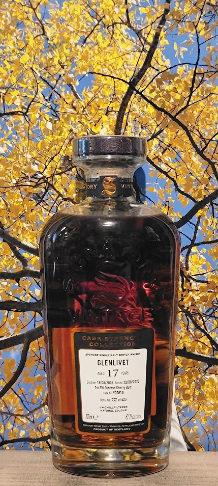 Signatory glenlivet 17yr oloroso sherry scotch