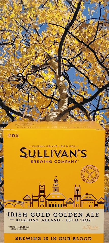 Sullivan's brewing irish gold ale