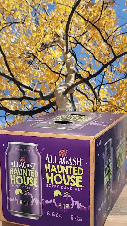 Allagash haunted house hoppy dark ale