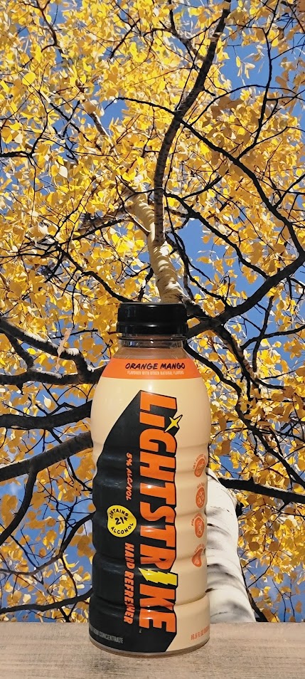 Lightstrike orange mango hard refresher