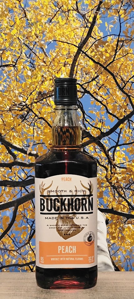 Buckhorn peach whiskey