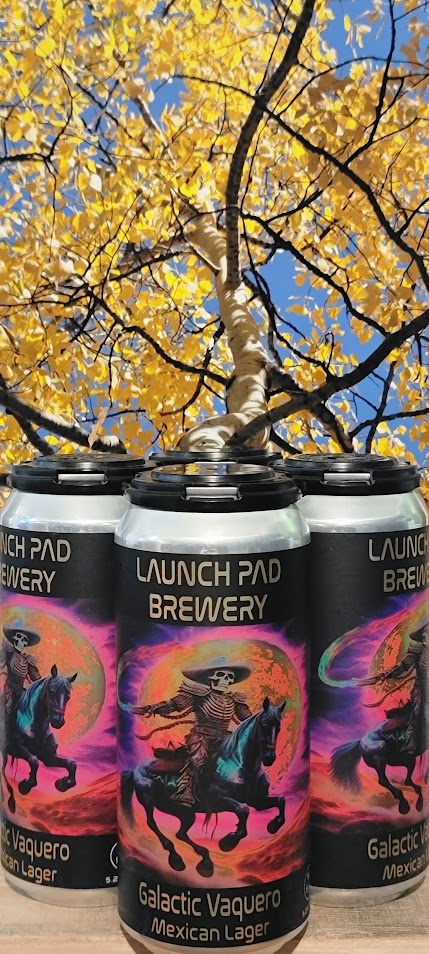 Launch pad brewery galactic vaquero mexican lager