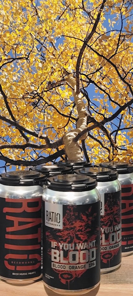 Ratio sparks if you want blood blood orange ipa