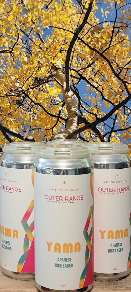 Outer range yama japanese rice lager
