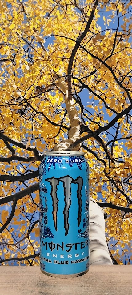 Monster ultra blue hawaiian