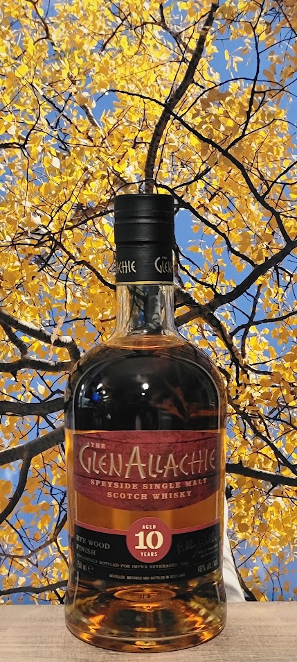 The glenallachie 10yr rye wood finish scotch