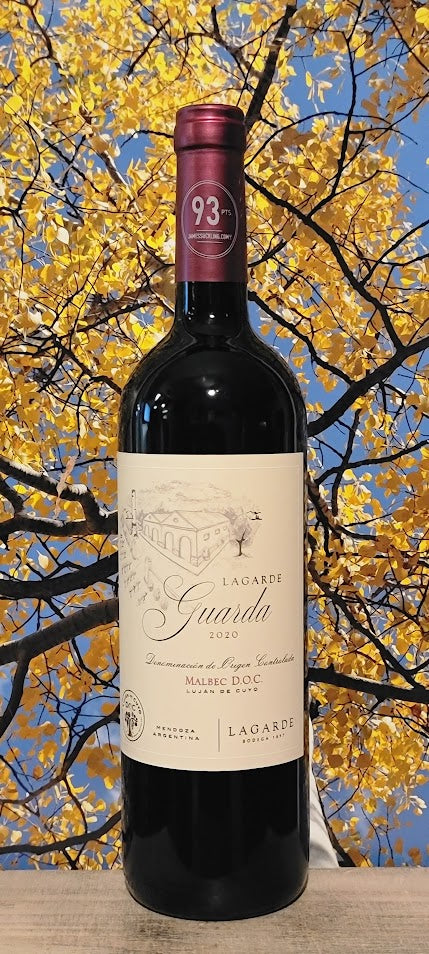 Lagarde guarda malbec