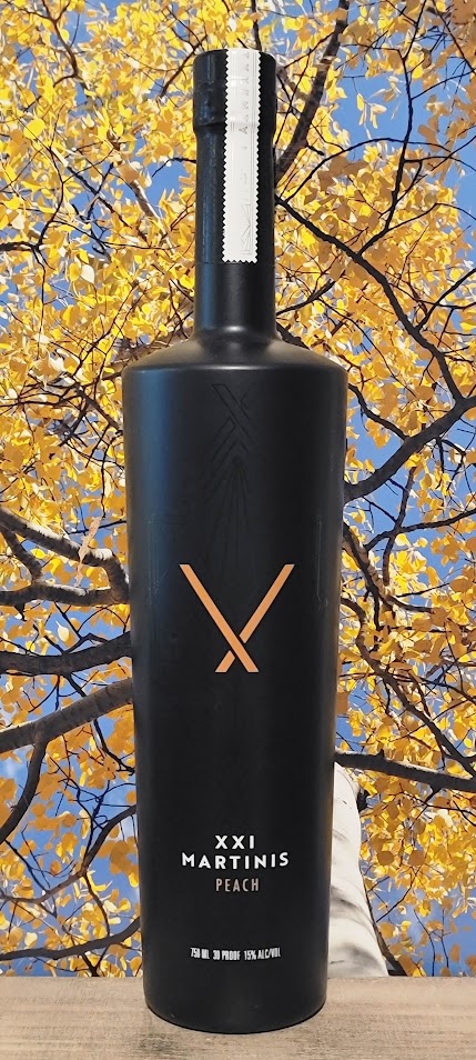 Xxi martinis peach martini