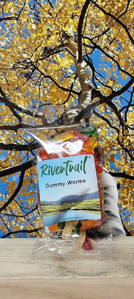 Rivertrail gummy worms