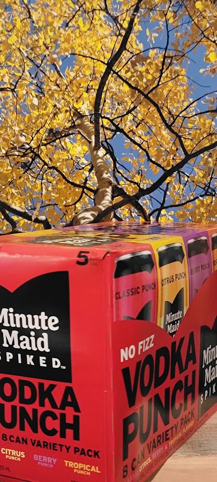 Minute maid spiked vodka punch