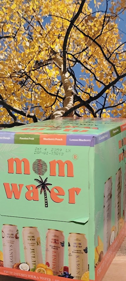 Mom water fruit infused vodka water