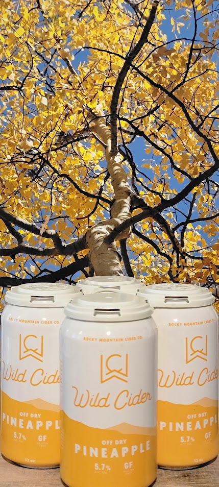 Wild cider off dry pineapple