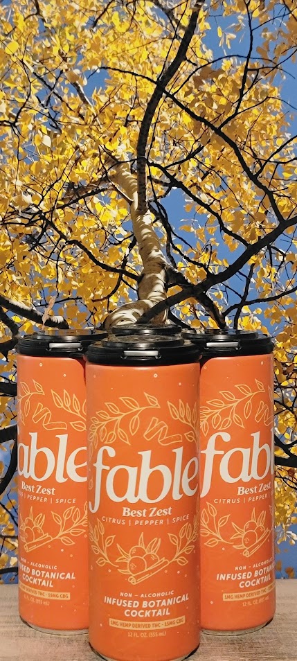 Fable best zest infused botanical cocktail